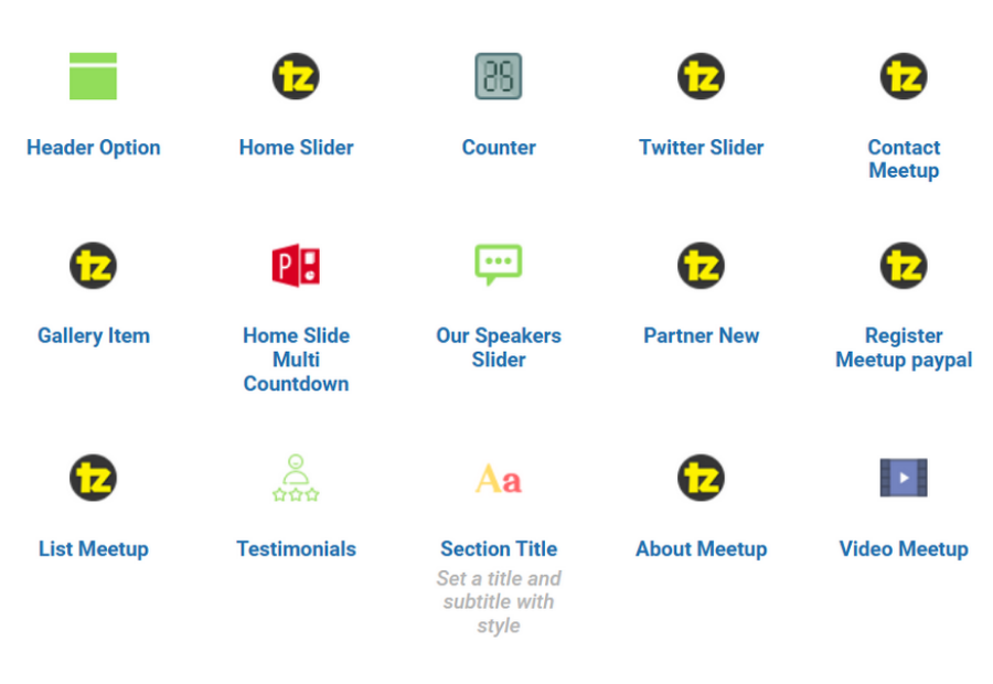 Packed with <em>tons of powerful elements</em> for page builder